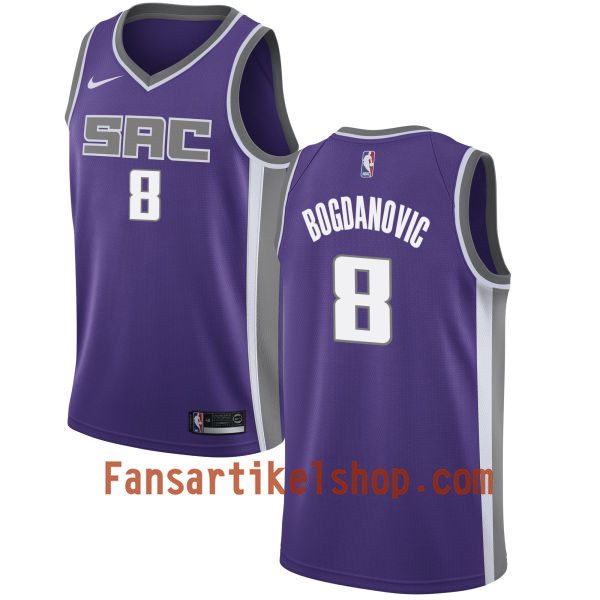 NBA Sacramento Kings Trikot Bogdan Bogdanovic 8 Nike 2017-18 Lila Swingman - Herren NBA Sacramento Kings Trikot Bogdan Bogdanovic 8 Nike 2017-18 Lila Swingman - Herren